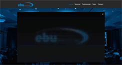 Desktop Screenshot of ebuproductions.com